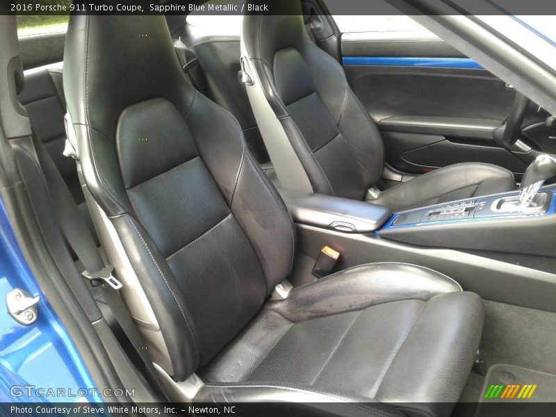 Front Seat of 2016 911 Turbo Coupe