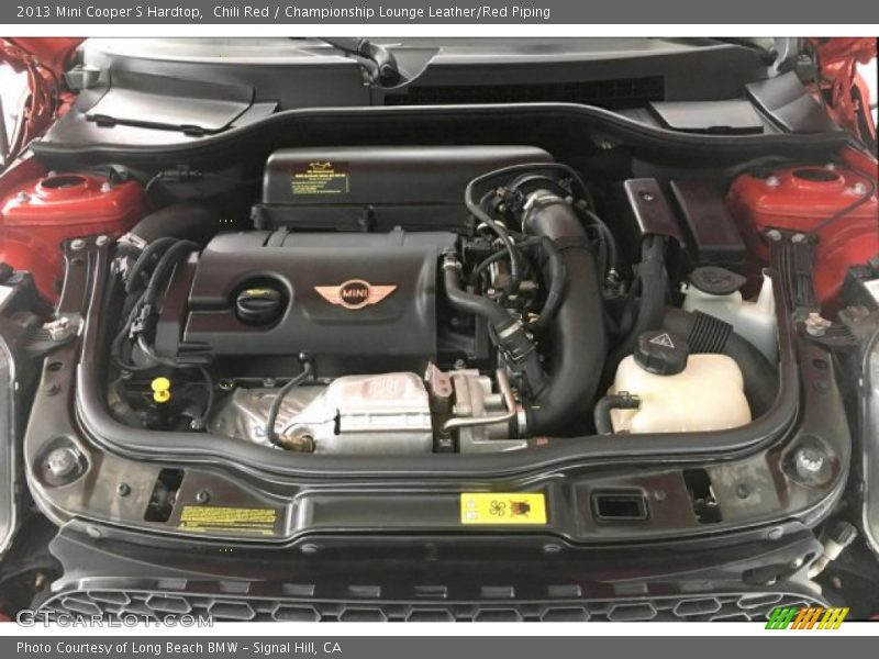Chili Red / Championship Lounge Leather/Red Piping 2013 Mini Cooper S Hardtop