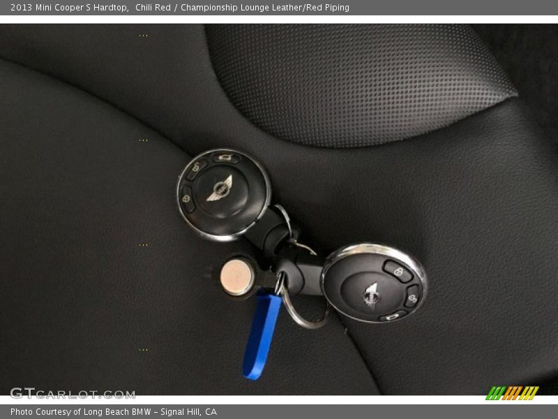 Chili Red / Championship Lounge Leather/Red Piping 2013 Mini Cooper S Hardtop