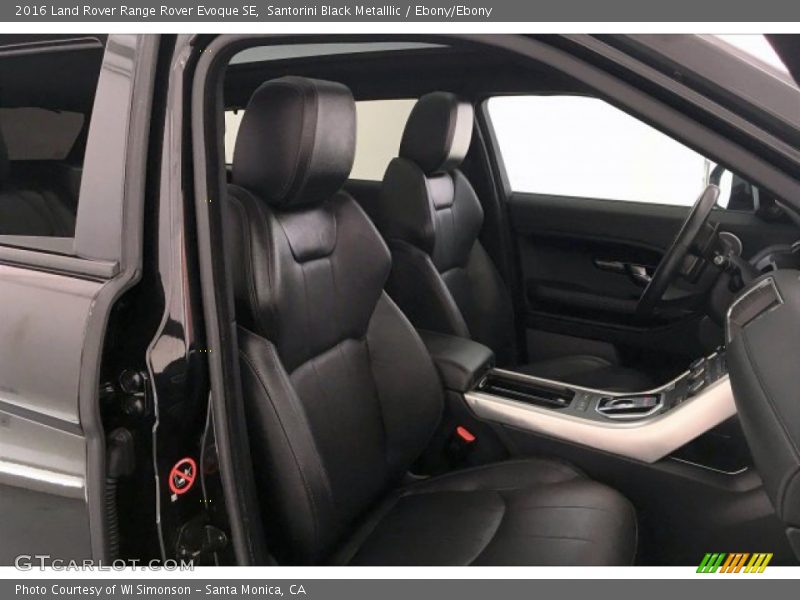Santorini Black Metalllic / Ebony/Ebony 2016 Land Rover Range Rover Evoque SE