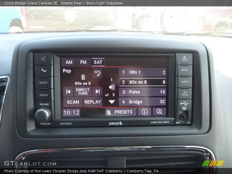 Granite Pearl / Black/Light Graystone 2019 Dodge Grand Caravan SE