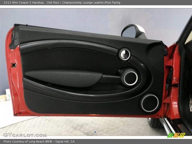 Chili Red / Championship Lounge Leather/Red Piping 2013 Mini Cooper S Hardtop