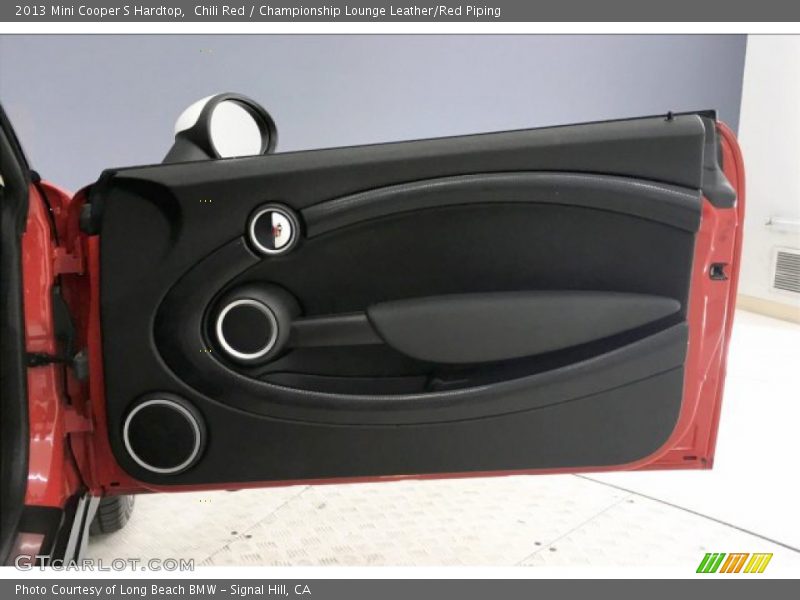 Chili Red / Championship Lounge Leather/Red Piping 2013 Mini Cooper S Hardtop