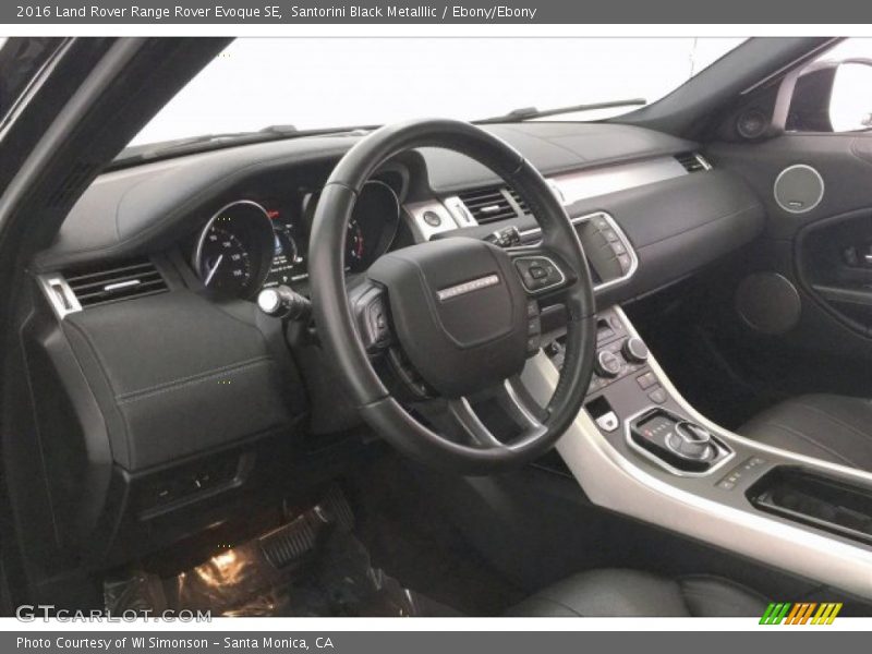 Santorini Black Metalllic / Ebony/Ebony 2016 Land Rover Range Rover Evoque SE