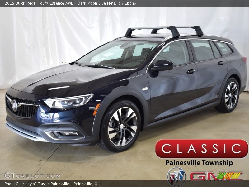 Dark Moon Blue Metallic / Ebony 2019 Buick Regal TourX Essence AWD