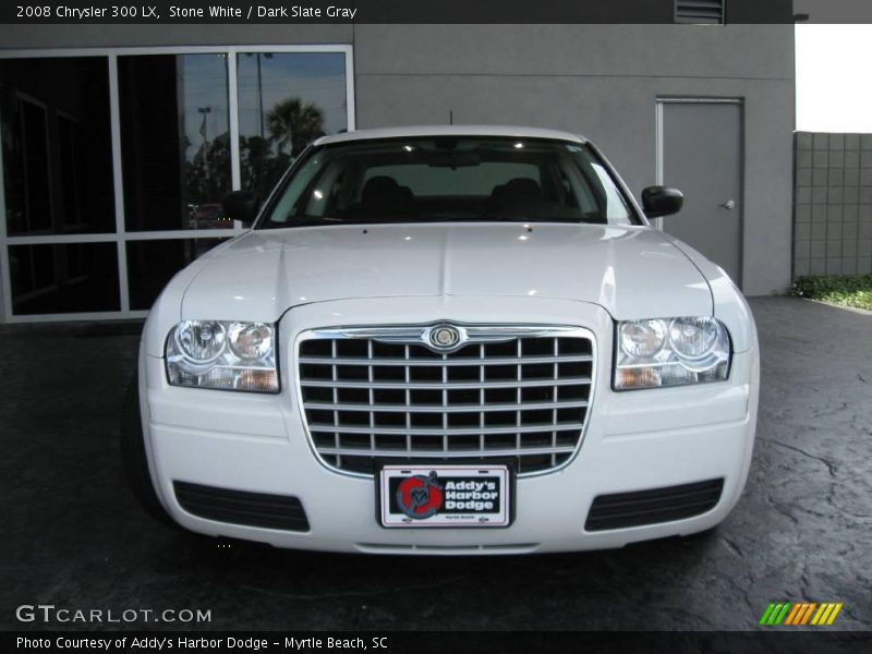 Stone White / Dark Slate Gray 2008 Chrysler 300 LX