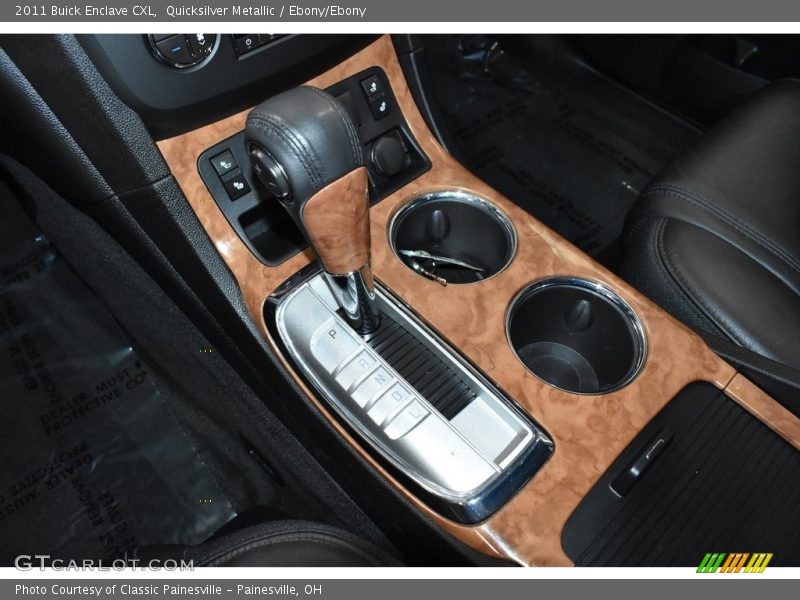 Quicksilver Metallic / Ebony/Ebony 2011 Buick Enclave CXL