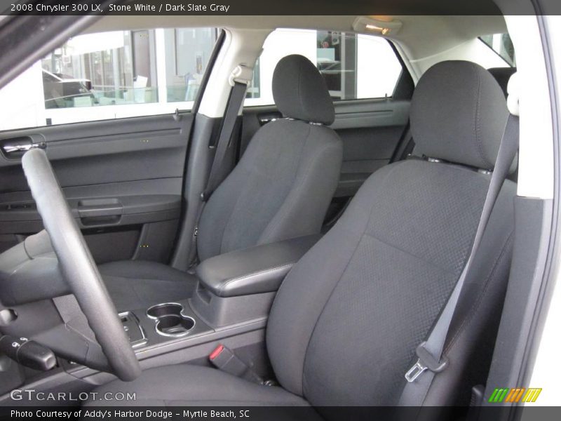 Stone White / Dark Slate Gray 2008 Chrysler 300 LX