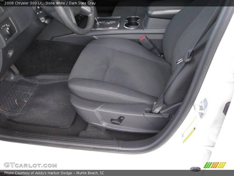 Stone White / Dark Slate Gray 2008 Chrysler 300 LX