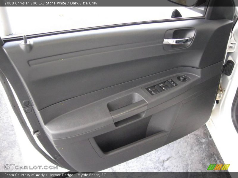 Stone White / Dark Slate Gray 2008 Chrysler 300 LX