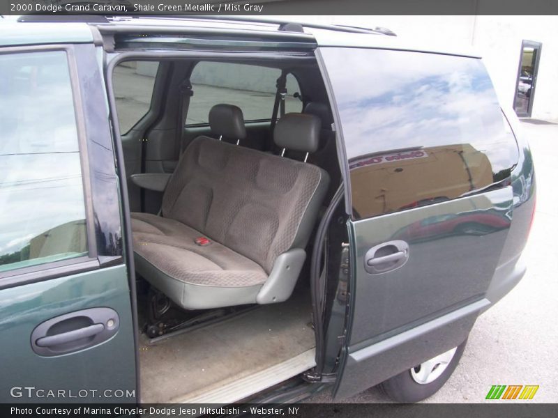 Shale Green Metallic / Mist Gray 2000 Dodge Grand Caravan