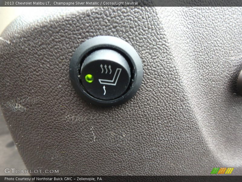 Champagne Silver Metallic / Cocoa/Light Neutral 2013 Chevrolet Malibu LT