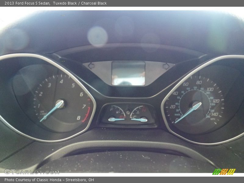 Tuxedo Black / Charcoal Black 2013 Ford Focus S Sedan