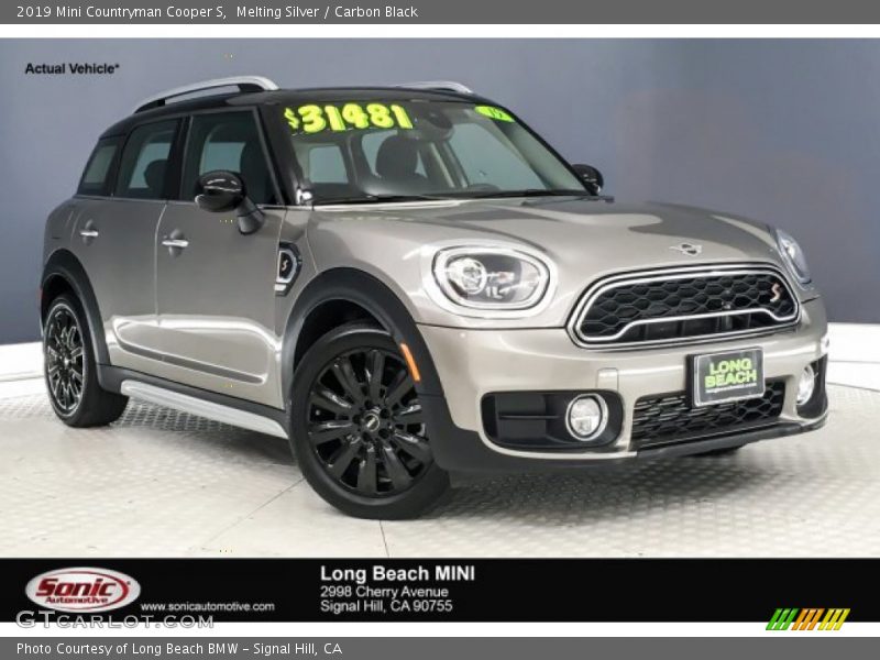 Melting Silver / Carbon Black 2019 Mini Countryman Cooper S