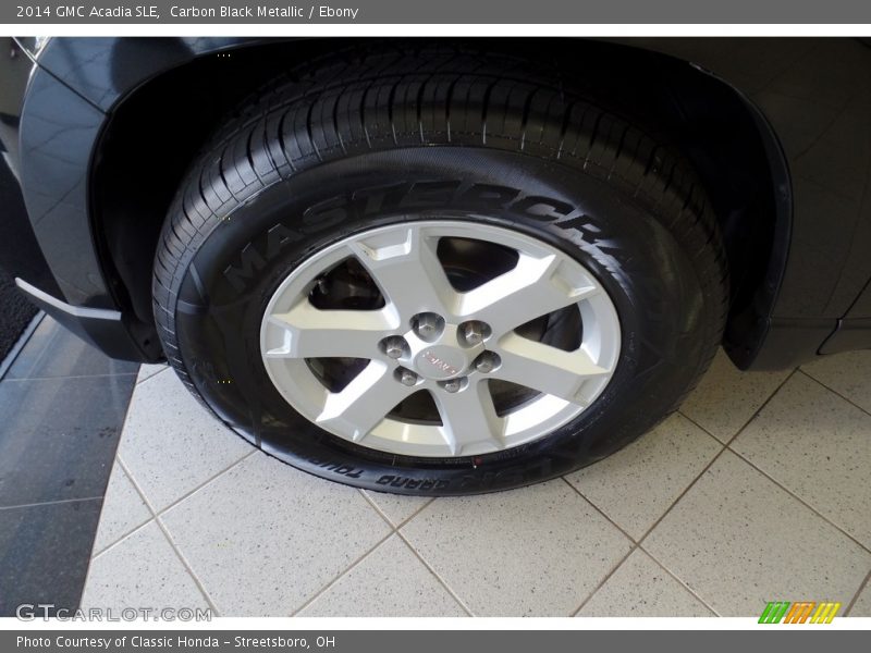 Carbon Black Metallic / Ebony 2014 GMC Acadia SLE