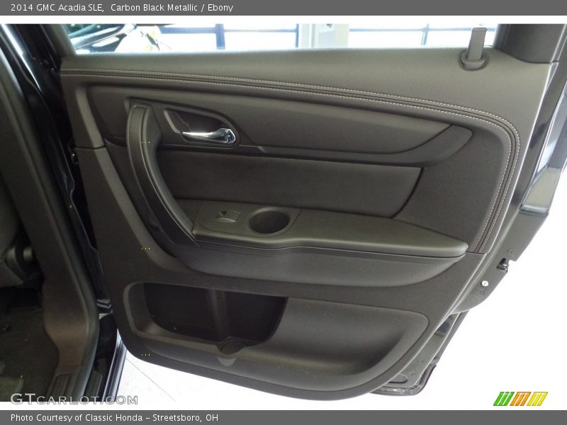 Carbon Black Metallic / Ebony 2014 GMC Acadia SLE