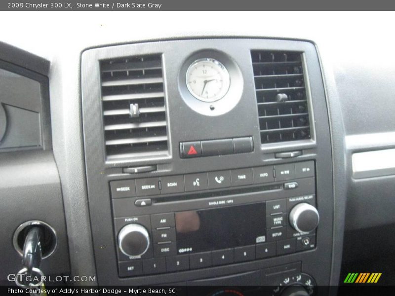 Stone White / Dark Slate Gray 2008 Chrysler 300 LX