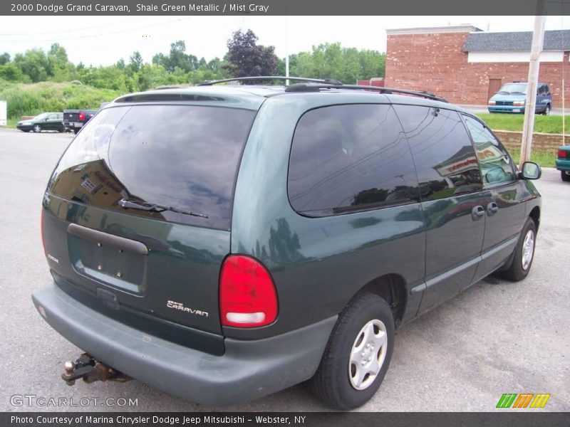Shale Green Metallic / Mist Gray 2000 Dodge Grand Caravan