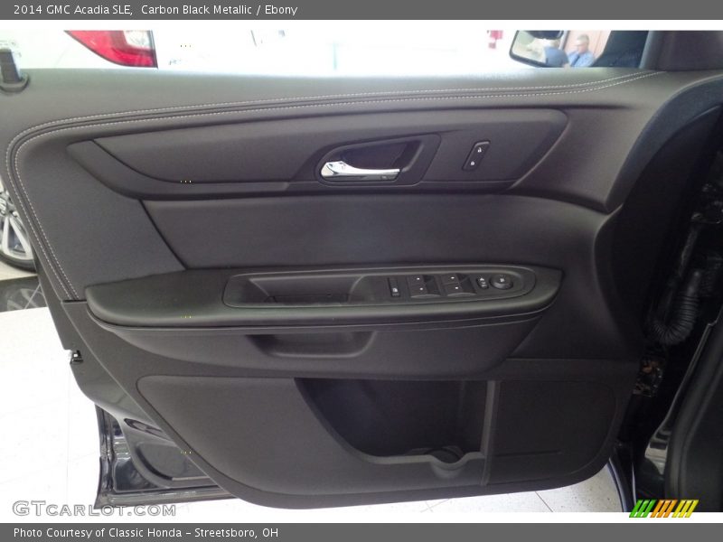Carbon Black Metallic / Ebony 2014 GMC Acadia SLE