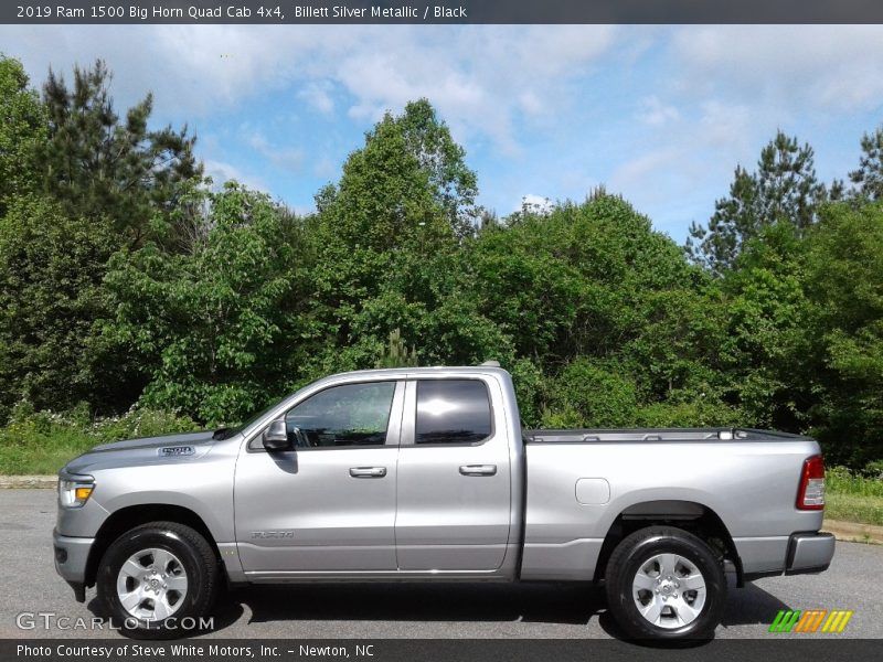  2019 1500 Big Horn Quad Cab 4x4 Billett Silver Metallic