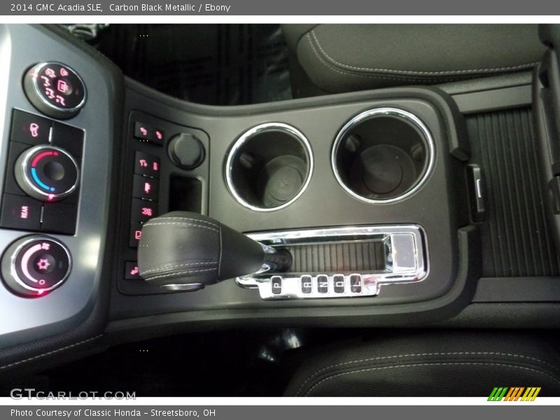 Carbon Black Metallic / Ebony 2014 GMC Acadia SLE