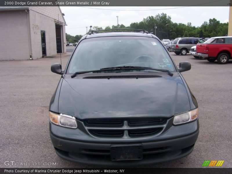 Shale Green Metallic / Mist Gray 2000 Dodge Grand Caravan