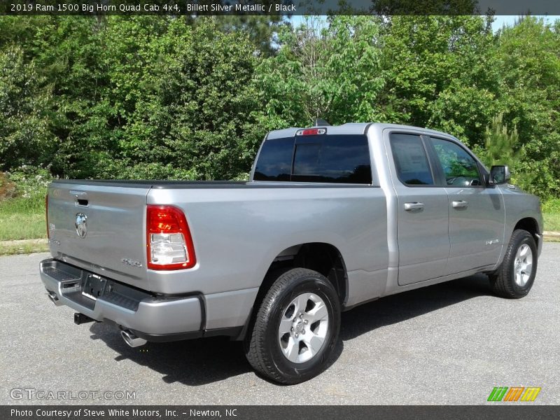 Billett Silver Metallic / Black 2019 Ram 1500 Big Horn Quad Cab 4x4