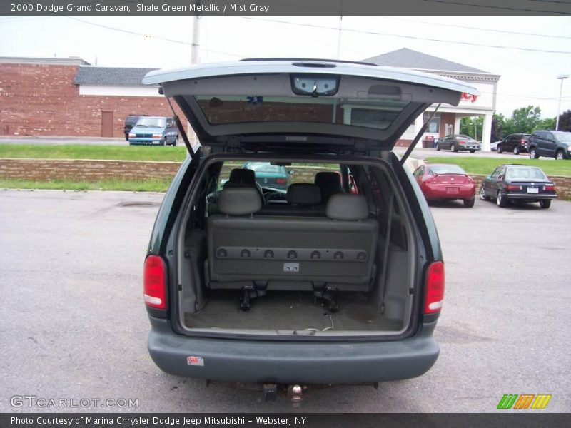 Shale Green Metallic / Mist Gray 2000 Dodge Grand Caravan