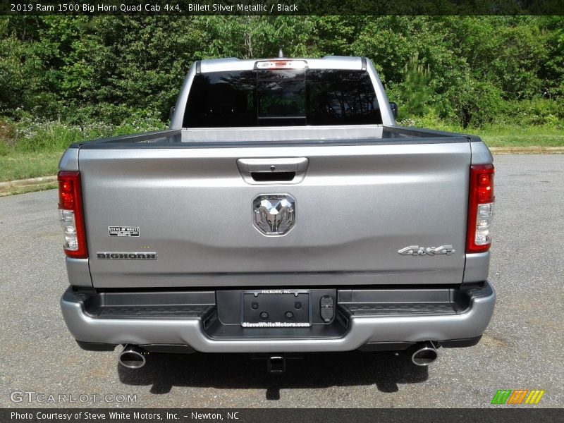 Billett Silver Metallic / Black 2019 Ram 1500 Big Horn Quad Cab 4x4