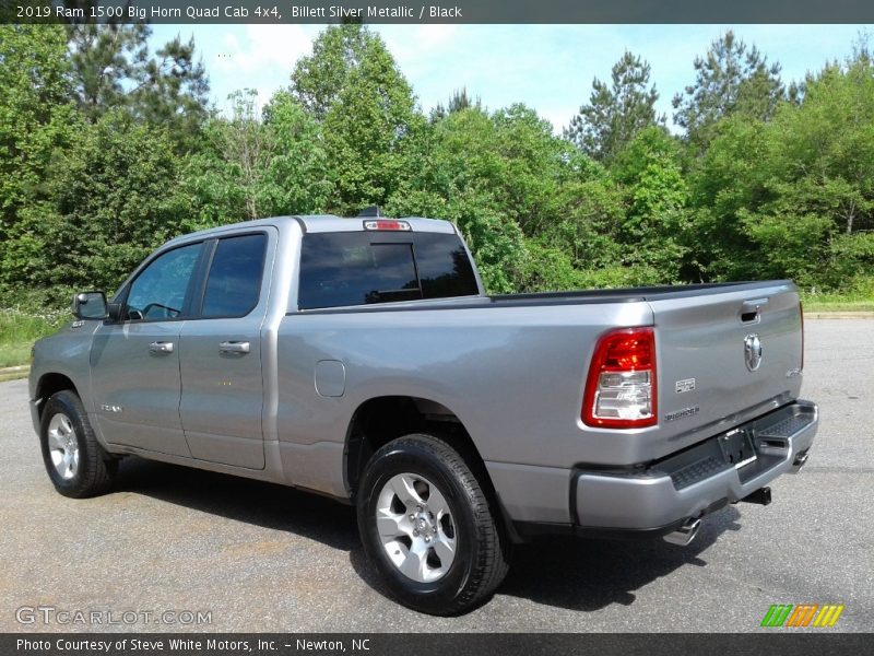 Billett Silver Metallic / Black 2019 Ram 1500 Big Horn Quad Cab 4x4