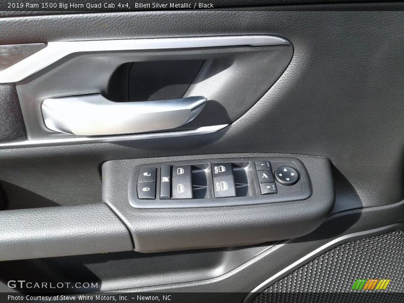 Billett Silver Metallic / Black 2019 Ram 1500 Big Horn Quad Cab 4x4