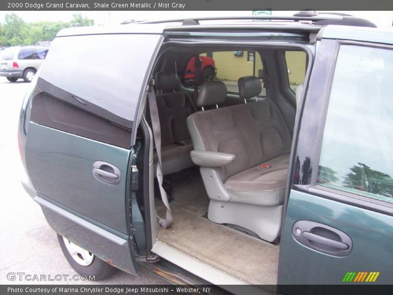 Shale Green Metallic / Mist Gray 2000 Dodge Grand Caravan