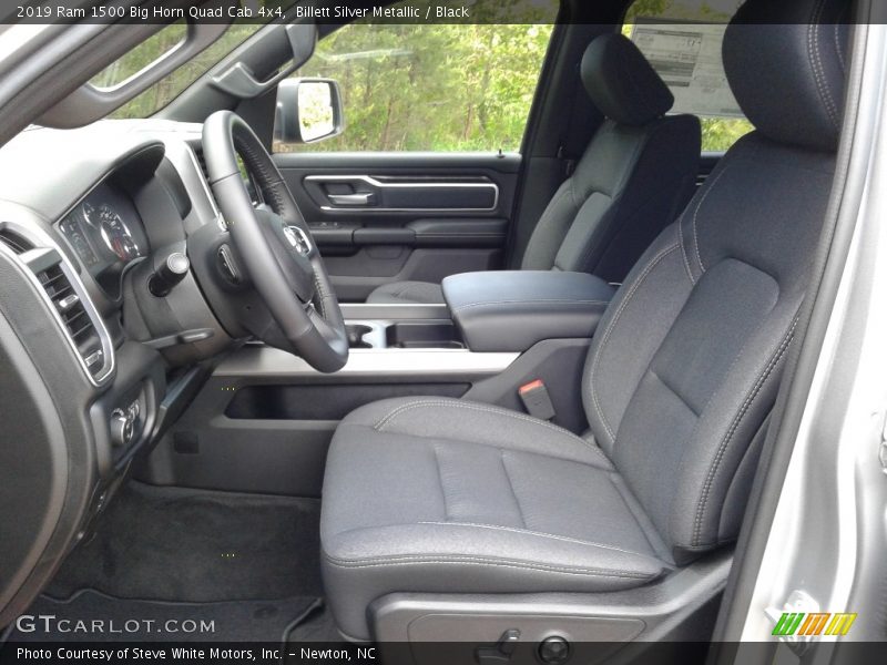 Billett Silver Metallic / Black 2019 Ram 1500 Big Horn Quad Cab 4x4