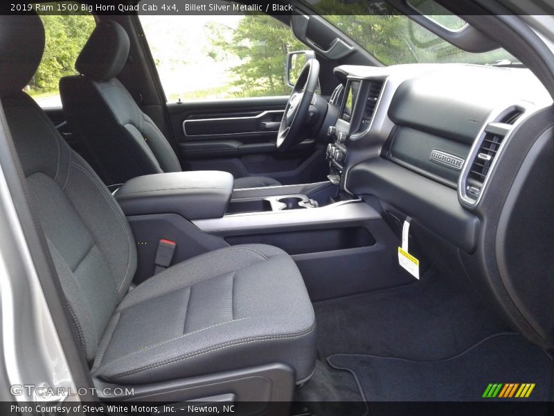 Billett Silver Metallic / Black 2019 Ram 1500 Big Horn Quad Cab 4x4