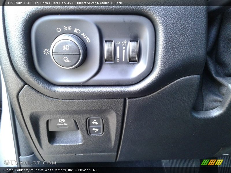 Billett Silver Metallic / Black 2019 Ram 1500 Big Horn Quad Cab 4x4