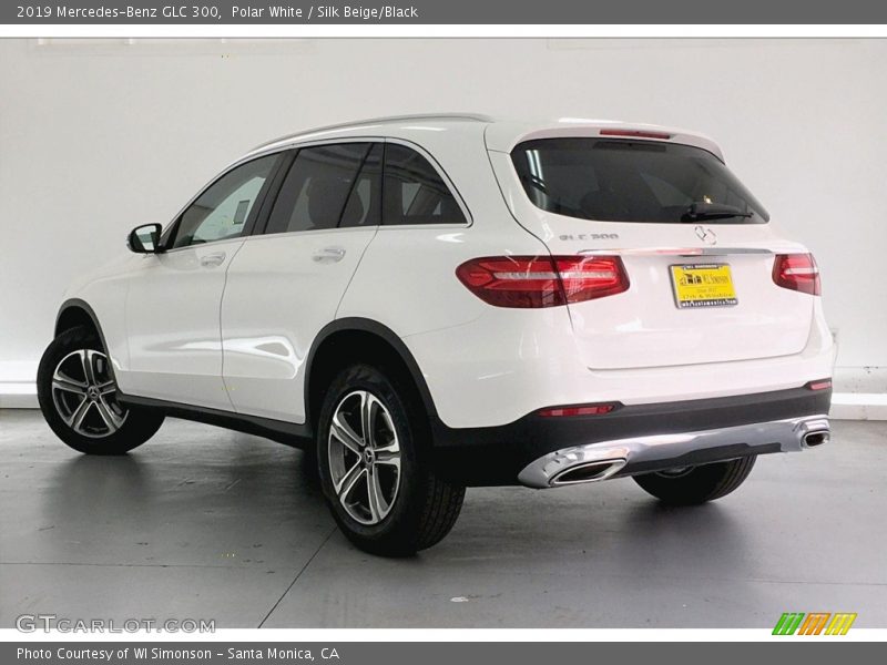 Polar White / Silk Beige/Black 2019 Mercedes-Benz GLC 300