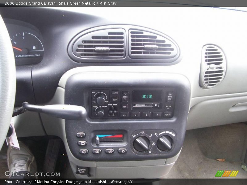Shale Green Metallic / Mist Gray 2000 Dodge Grand Caravan