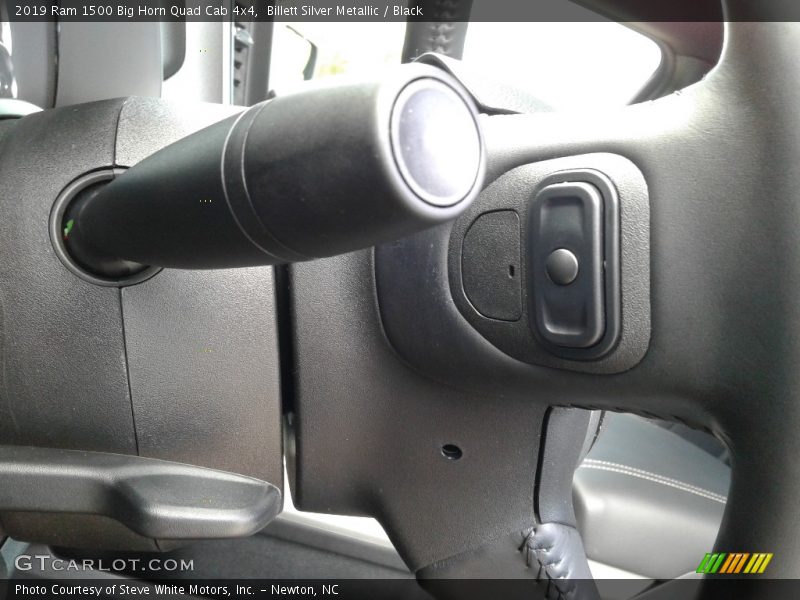 Billett Silver Metallic / Black 2019 Ram 1500 Big Horn Quad Cab 4x4