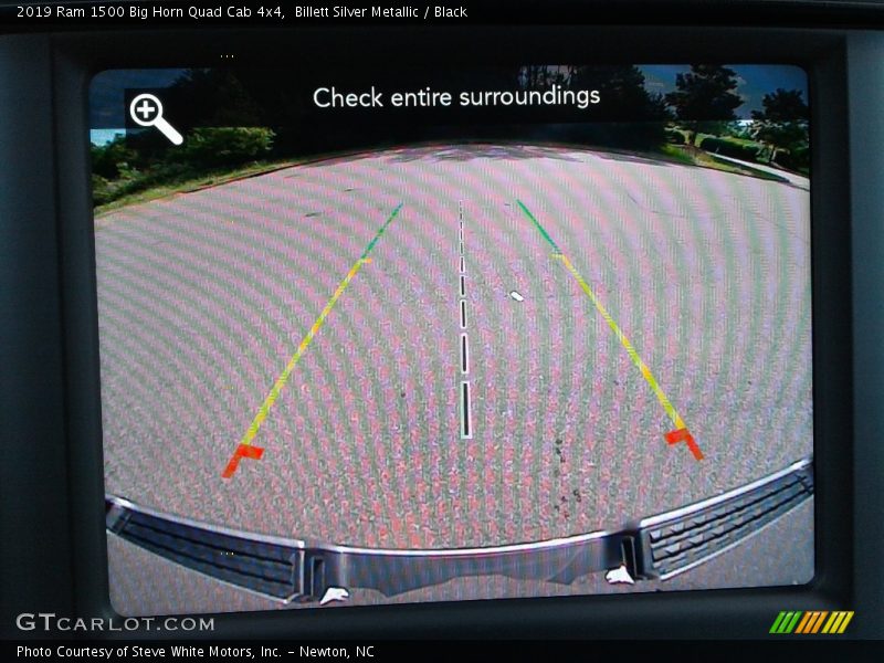 Billett Silver Metallic / Black 2019 Ram 1500 Big Horn Quad Cab 4x4