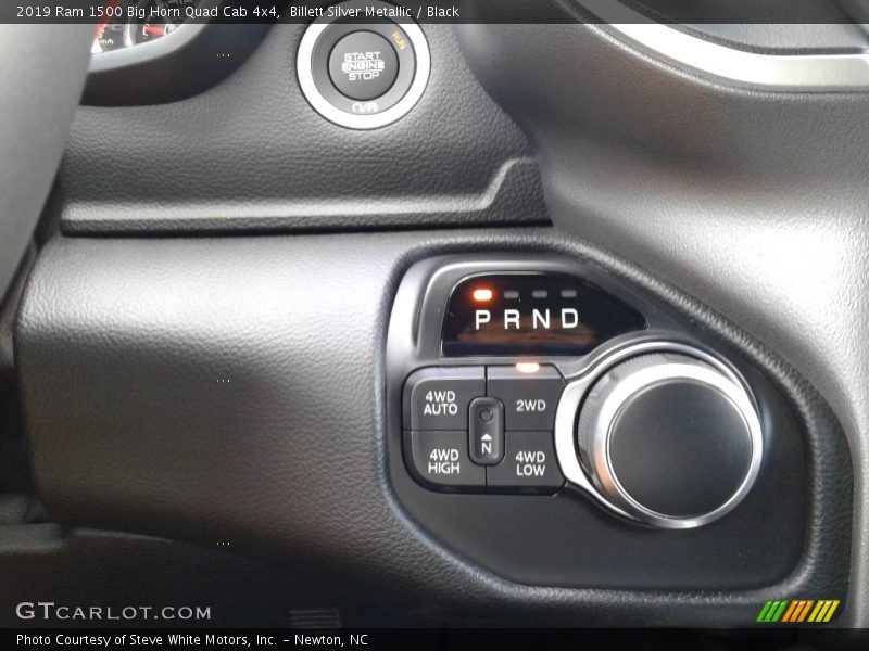 Billett Silver Metallic / Black 2019 Ram 1500 Big Horn Quad Cab 4x4