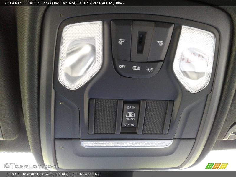 Billett Silver Metallic / Black 2019 Ram 1500 Big Horn Quad Cab 4x4