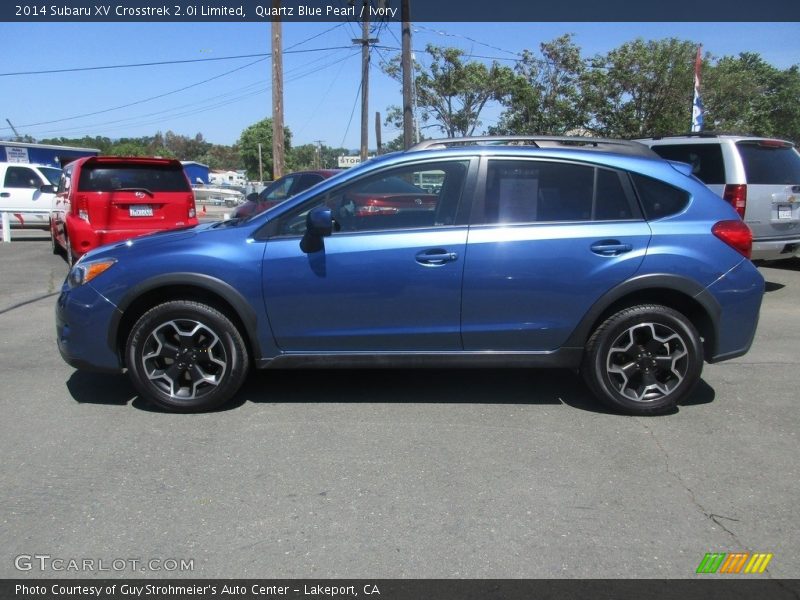 Quartz Blue Pearl / Ivory 2014 Subaru XV Crosstrek 2.0i Limited