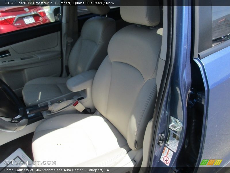 Quartz Blue Pearl / Ivory 2014 Subaru XV Crosstrek 2.0i Limited