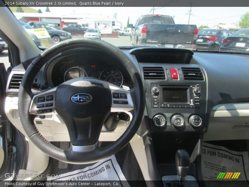 Quartz Blue Pearl / Ivory 2014 Subaru XV Crosstrek 2.0i Limited