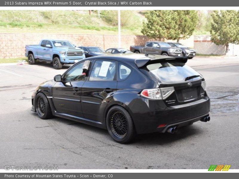 Crystal Black Silica / WRX Carbon Black 2013 Subaru Impreza WRX Premium 5 Door