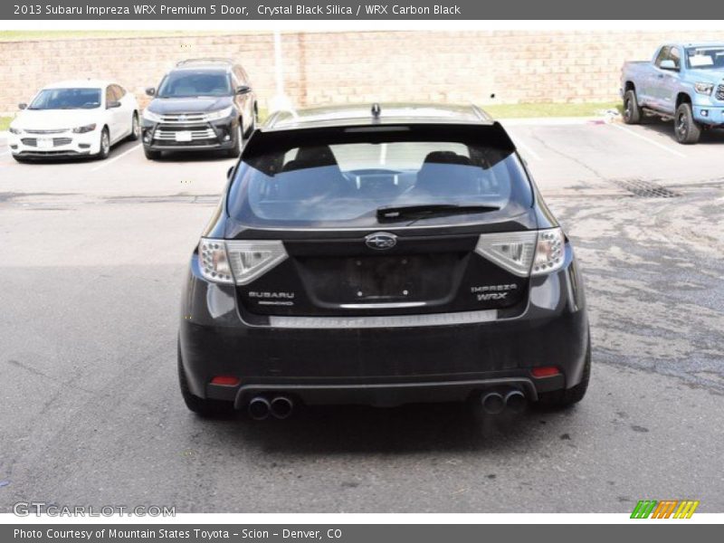 Crystal Black Silica / WRX Carbon Black 2013 Subaru Impreza WRX Premium 5 Door