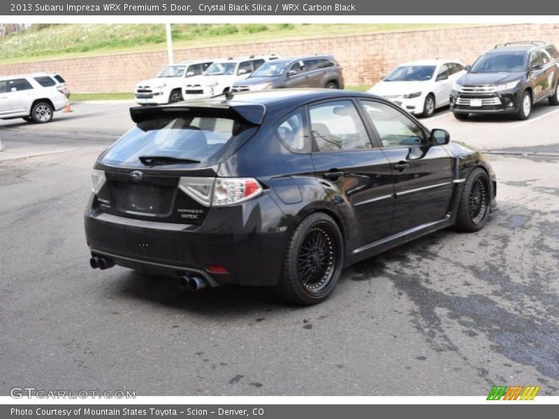 Crystal Black Silica / WRX Carbon Black 2013 Subaru Impreza WRX Premium 5 Door