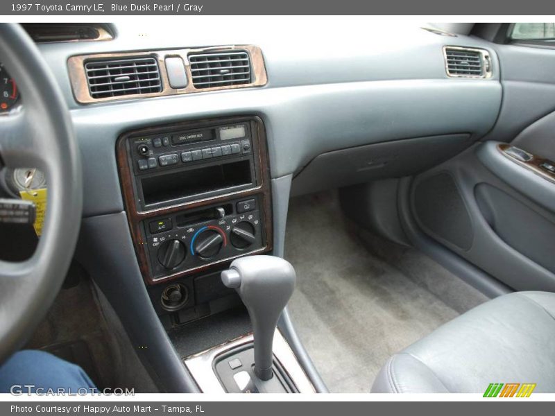Blue Dusk Pearl / Gray 1997 Toyota Camry LE