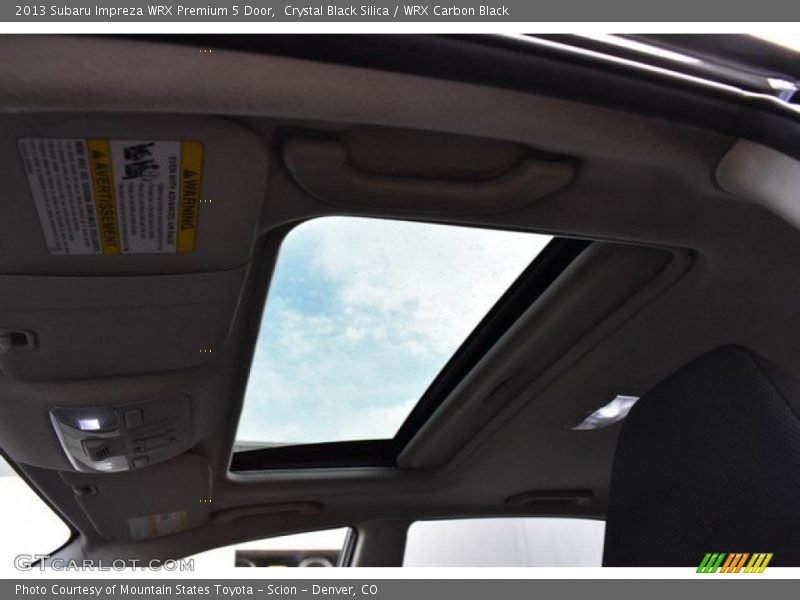 Crystal Black Silica / WRX Carbon Black 2013 Subaru Impreza WRX Premium 5 Door