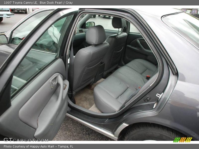 Blue Dusk Pearl / Gray 1997 Toyota Camry LE